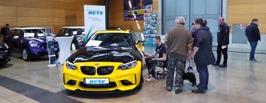 BMW mit Autofolierung von Medienhaus RETE